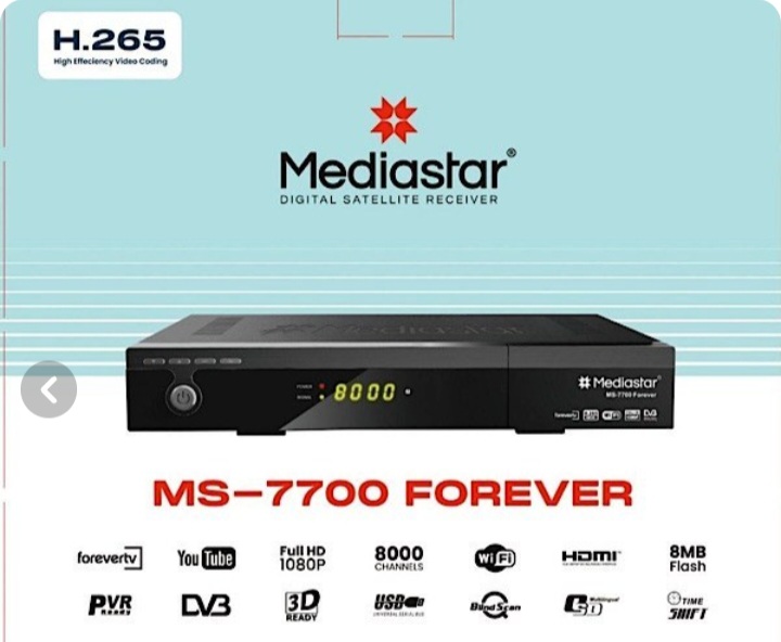 گیرنده دیجیتال مدیا استار مدل MS-7700 FOREVER ورژن ۴